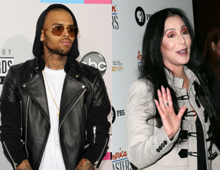 Chris Brown (Jason Merritt/Getty); Cher (Frederick M. Brown/Getty)